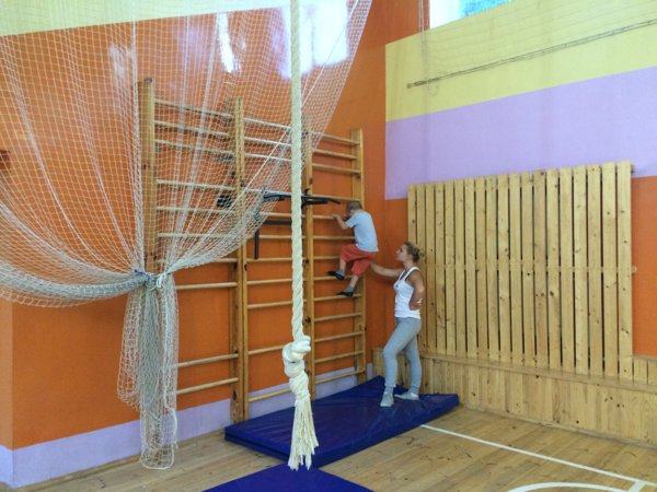 Гимнастика для детей в клубе «Тигрёнок», Минск